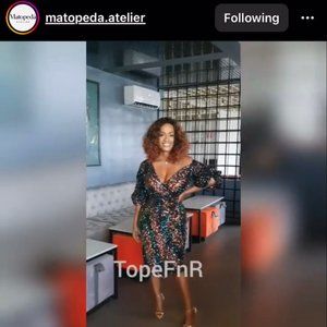 Matopeda Atelier Sequin Wrap Dress FKA Topefnr